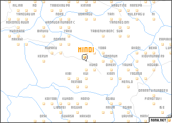 map of Minoi