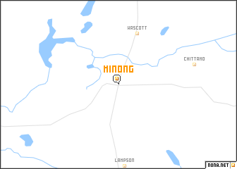 map of Minong