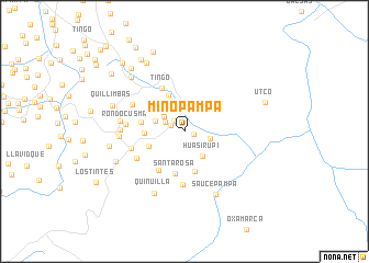 map of Míno Pampa