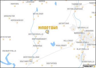 map of Minortown