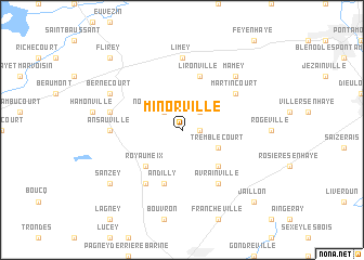 map of Minorville