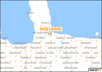 map of Minothianá