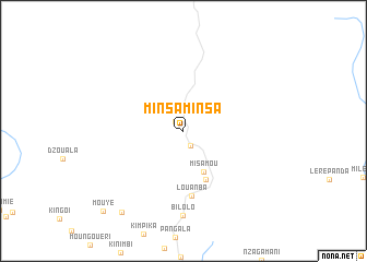 map of Minsa Minsa