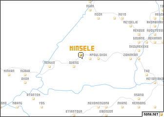 map of Minsélé