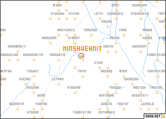 map of Minshwehnit