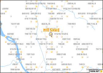 map of Minshwe