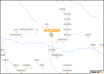 map of Minsoan