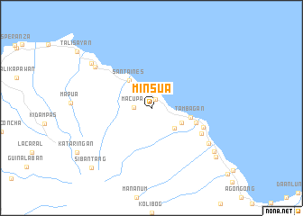 map of Minsua