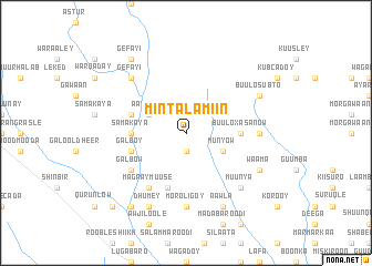 map of Mintalamiin