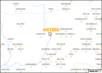 map of Mintara