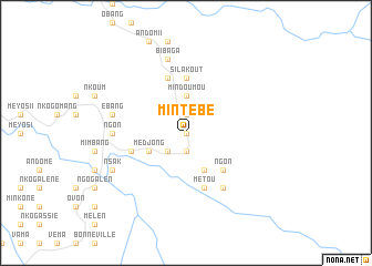 map of Mintébé