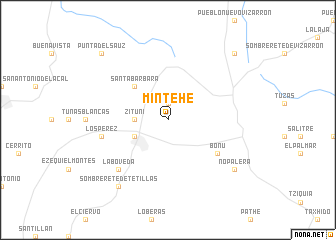 map of Mintehé