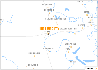 map of Minter City