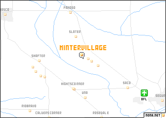 map of Minter Village