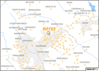 map of Minter