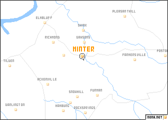 map of Minter