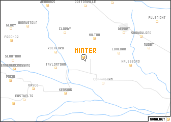 map of Minter