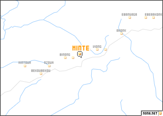 map of Minté