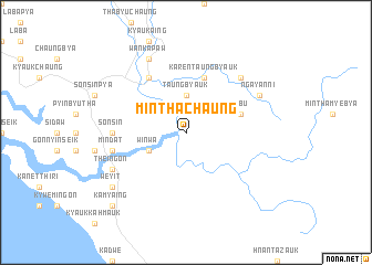 map of Minthachaung