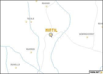 map of Mintil