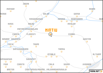 map of Mintiu