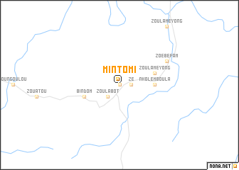 map of Mintom I