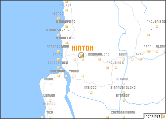 map of Mintom