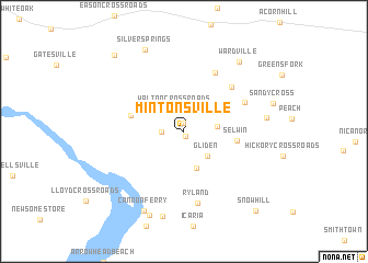 map of Mintonsville