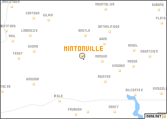 map of Mintonville