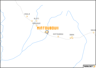 map of Mintoubou II