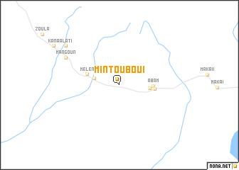 map of Mintoubou I