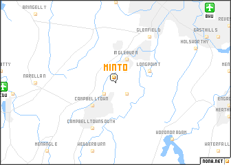 map of Minto