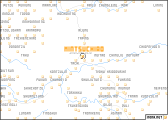 map of Min-tsu-ch\