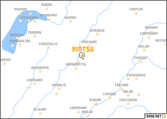 map of Min-tsu
