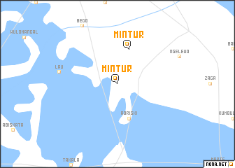 map of Mintur