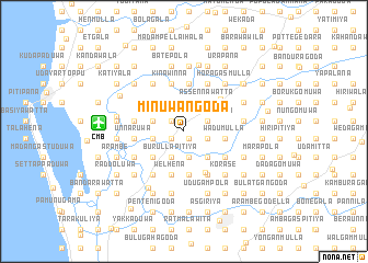 map of Minuwangoda