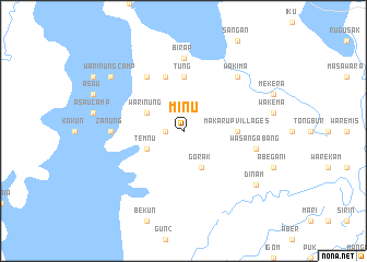 map of Minu