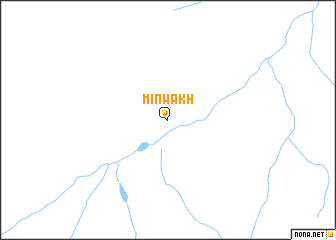 map of Minwakh