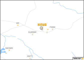 map of Minwá