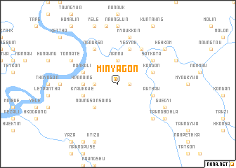 map of Minyagon