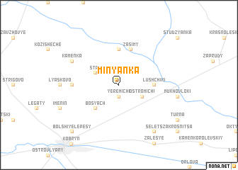map of Minyanka