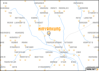 map of Mi-nyankung