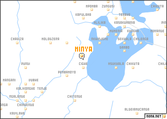 map of Minya