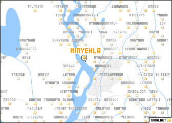 map of Minyehla