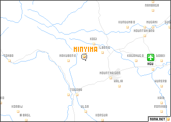 map of Minyima