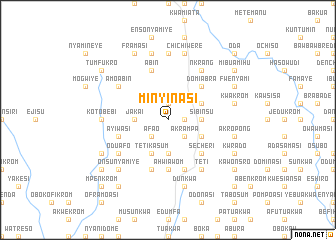 map of Minyinasi