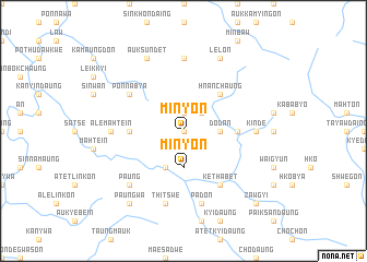 map of Minyon