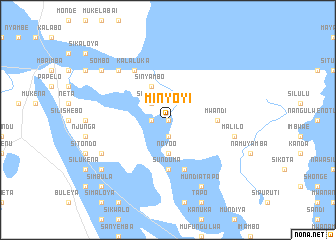 map of Minyoyi