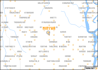 map of Minywa