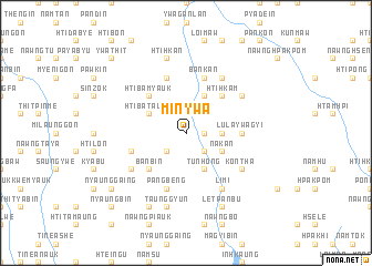 map of Minywa